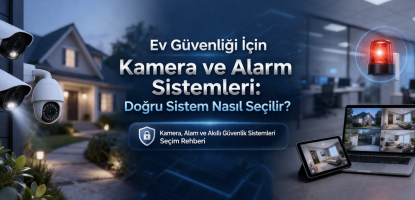 Ev Güvenliği İçin Kamera ve Alarm Sistemleri: Doğru Sistem Nasıl Seçilir?