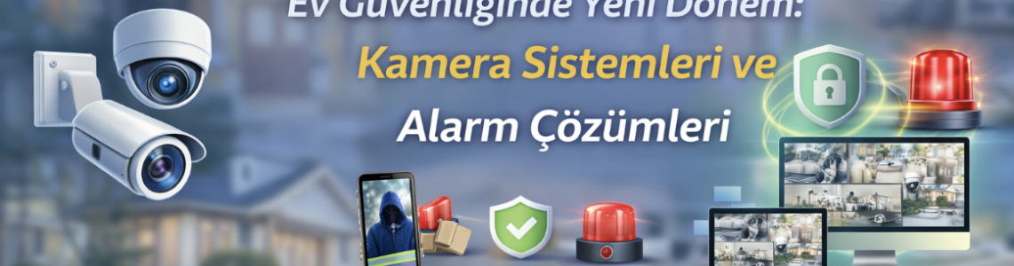 Ev Güvenliğinde Yeni Dönem: Kamera Sistemleri ve Alarm Çözümleri