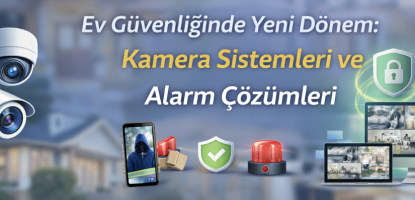 Ev Güvenliğinde Yeni Dönem: Kamera Sistemleri ve Alarm Çözümleri