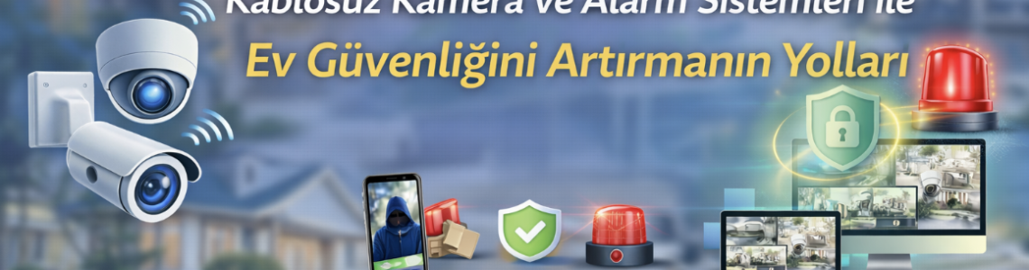 Kablosuz Kamera ve Alarm Sistemleri ile Ev Güvenliğini Artırmanın Yolları