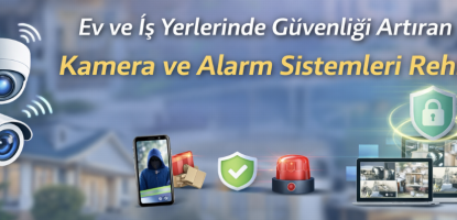 Ev ve İş Yerlerinde Güvenliği Artıran Kamera ve Alarm Sistemleri Rehberi