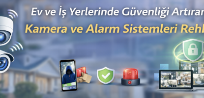 Ev ve İş Yerlerinde Güvenliği Artıran Kamera ve Alarm Sistemleri Rehberi
