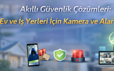 Akıllı Güvenlik Çözümleri: Ev ve İş Yerleri İçin Kamera ve Alarm Sistemleri