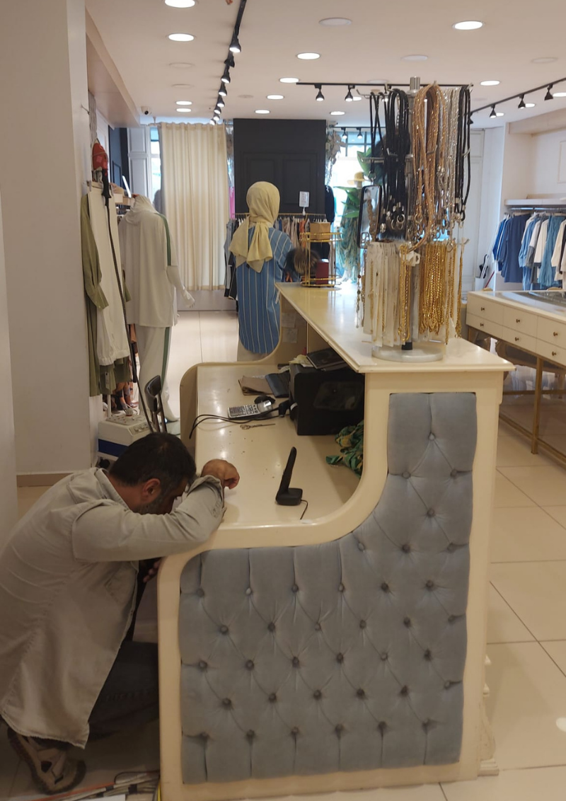 Bayan Giyim Mağazası Kamera Sistemi