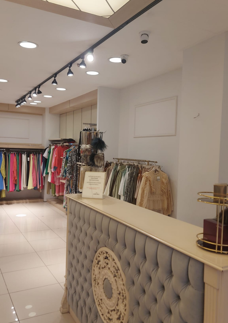 Bayan Giyim Mağazası Kamera Sistemi