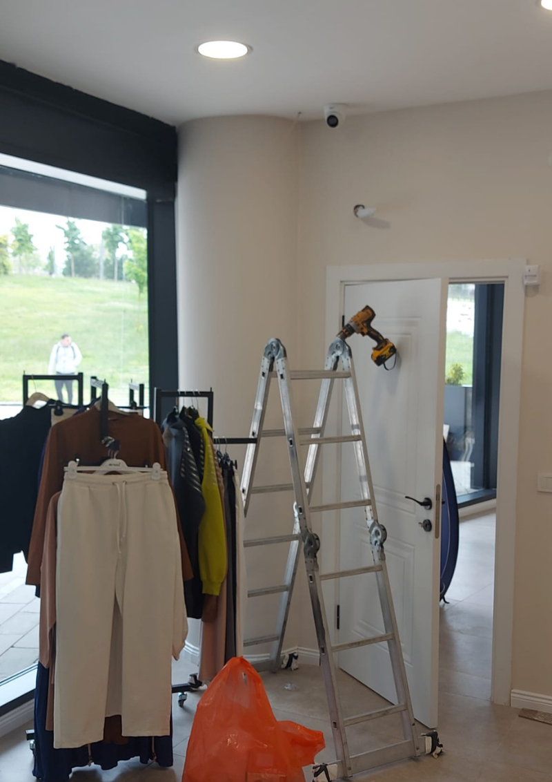 Bayan Giyim Mağazası Kamera Sistemi