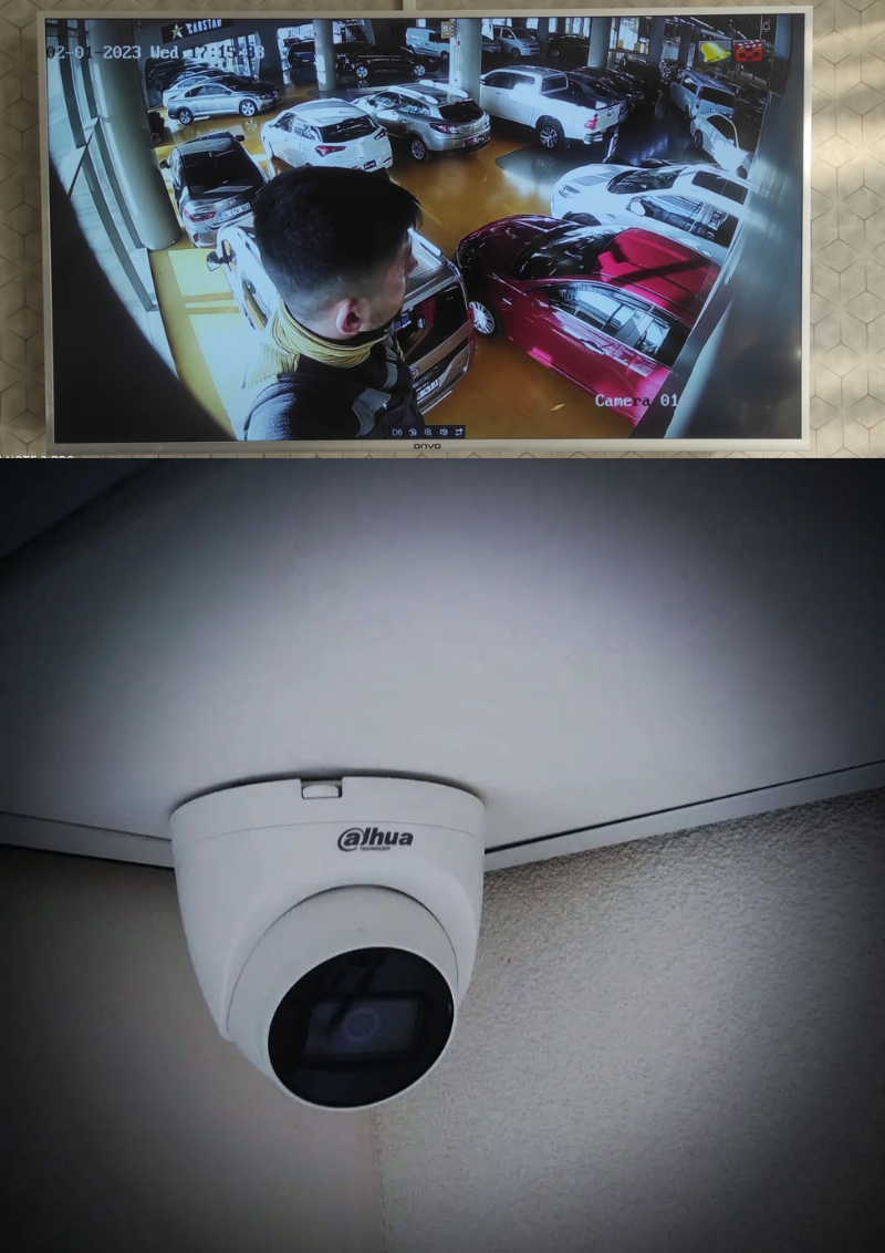 Oto Galeri Kamera Sistemi